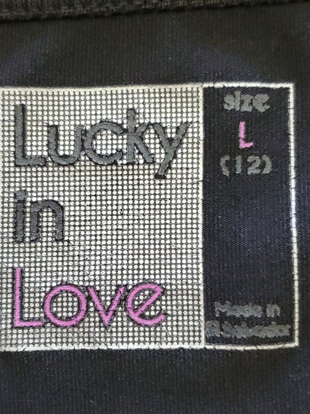 Lucky in Love Velvet Tiered Tennis Golf Pickleball Athletic Skirt Size Large - Picture 12 of 13